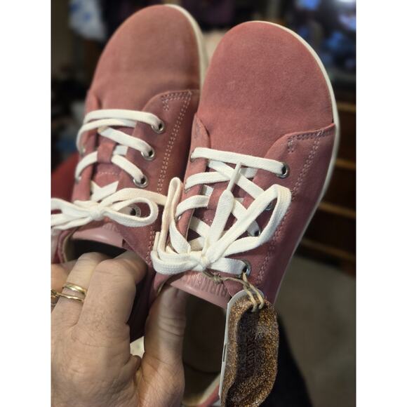 Birkenstock "ARRAN" Berry Suede Kids Sneakers - Size 34 - US Kids 3/3.5 - Picture 7 of 16